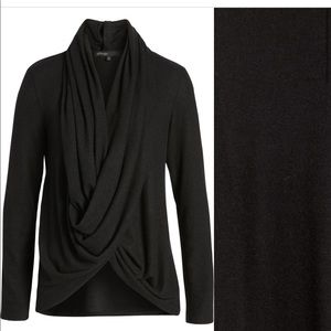 Gibson cozy convertible wrap Cardigan